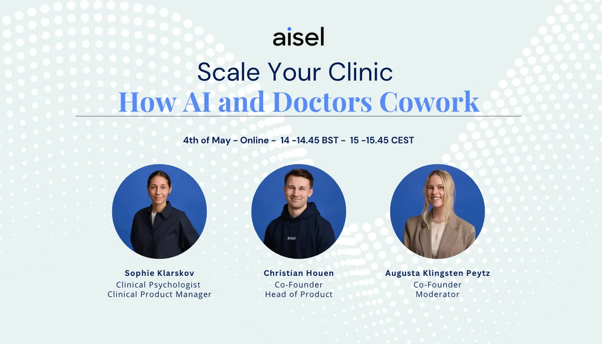 Augusta Klingsten Peytz in the Aisel webinar